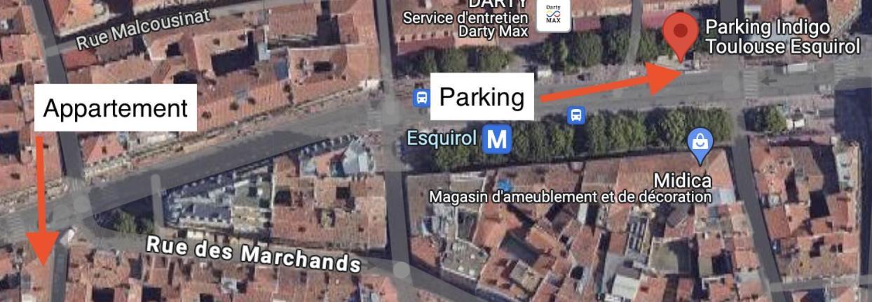 L'Elegant Paradoux - 3 Sdb - 2 Wc - Ascenseur - Parking - Plein Centre Тулуза Екстер'єр фото